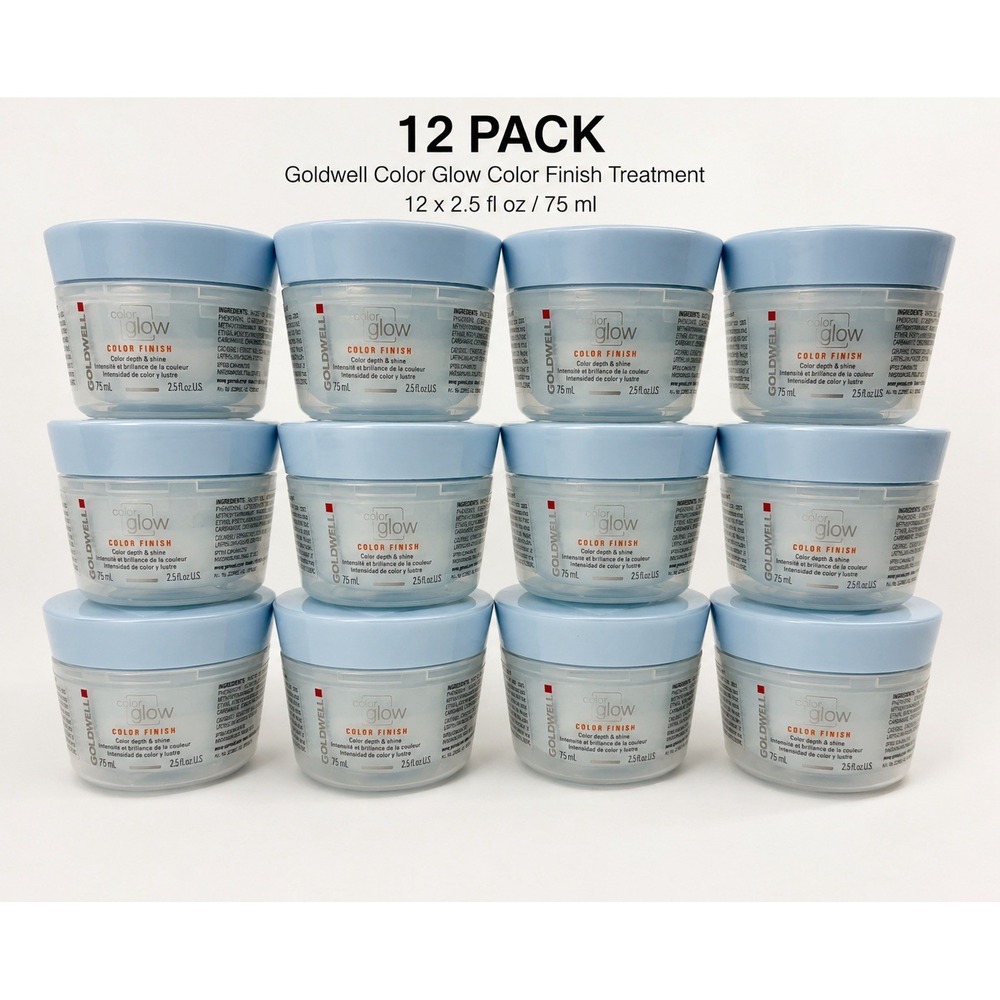 Goldwell 2.5 oz Color Glow Color Finish - New Factory Sealed Container - 12 Pack